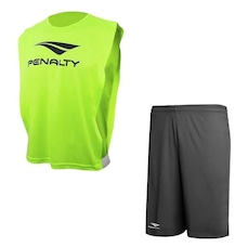 Kit Colete Penalty Futebol + Calção Penalty X - Masculino