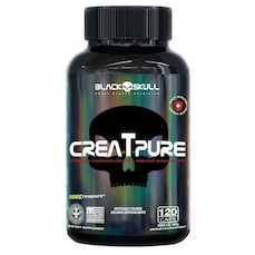 Creatina Creapure - 120 Caps - Black Skull