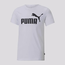Camiseta Puma Ess Logo - Infantil