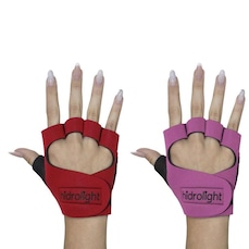 Kit Luvas de Musculação Hidrolight Neoprene - Adulto - 2 Pares