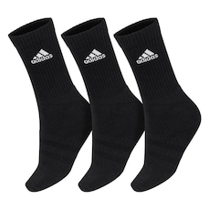 Meia Cano Alto adidas Cushion Pack 35 ao 37 - 3 Pares - Adulto