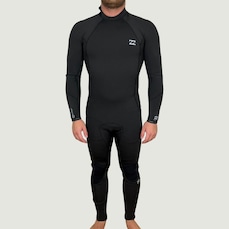 Long John Billabong Absolute Full 32mm Back Zip - Masculino