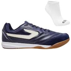 Chuteira Futsal Topper Maestro Td IV + Meias - Adulto