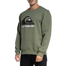 Blusão De Moletom Quiksilver Careca Full Logo - Masculino