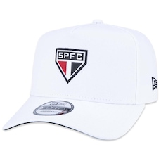 Boné Aba Curva New Era 9Forty A-Frame Futebol São Paulo - Snapback - Masculino