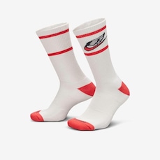 Kit de Meias Cano Alto Nike Everyday Plus Cush Crew - 2 Pares - Adulto