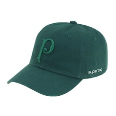 Boné Aba Curva Palmeiras Supercap Relevo 3D - Strapback - Adulto