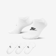 Kit de Meias Soquetes Nike Sportswear Everyday Essentials - 3 Pares - Adulto