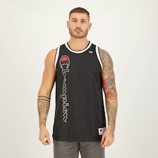 Camiseta Regata Champion Basket Script Street - Masculina