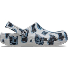 Sandália Crocs Classic Game Over Clog Atmosphere - Infantil
