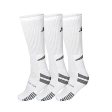Kit de Meias Cano Alto New Balance - 3 Pares - Adulto