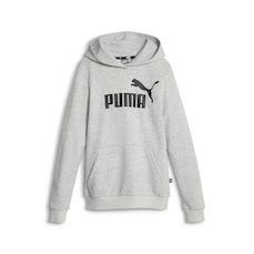 Blusão de Moletom com Capuz Puma Essentials Logo - Infantil