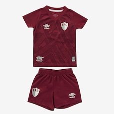 Uniforme do Fluminense III 2022 Clube Umbro - Infantil