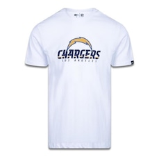 Camiseta New Era Los Angeles Chargers Logo Time NFL - Masculina