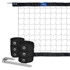 Kit Vôlei de Praia Gismar Redes com Rede Oficial 2 Faixas + Fita de Marcação
