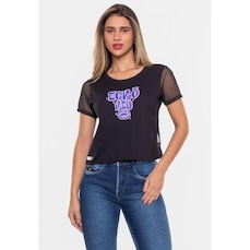 Camiseta Ecko Cropped Elu - Feminina