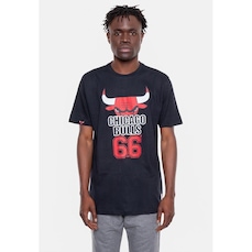 Camiseta NBA Half Logo Chicago Bulls NBA - Masculina