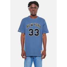 Camiseta Mitchell & Ness New York Knicks Flock Hera - Masculina