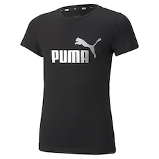 Camiseta Puma Manga Curta Ess Logo Tee - Infantil