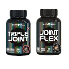 Kit Black Skull com Triple Joint - 60 Capsulas + Joint Flex - 60 Capsulas