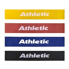 Kit de Faixas Elásticas Athletic Resistência - 4 Tensões
