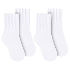Kit Meias Cano Médio Selene Básica com 2 Pares - Infantil