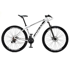 Bicicleta Aro 29 Krw Alumínio - Freio a Disco Suspensão Dianteira Mountain Bike S3 - 21 Velocidades - Adulto