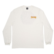 Camiseta Santa Cruz Manga Longa Thrasher Flame Dot - Masculina