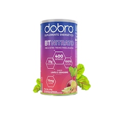 Bt Nitrato Dobro Sabor Limão e Gengibre com Cafeína - 450g