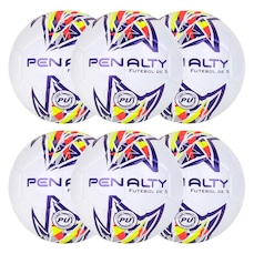 Kit de Bolas de Futsal Penalty Guizo Xxi - 6 Unidades