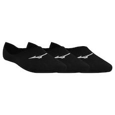 Kit Meias Invisível Mizuno 3X1 Cronos - 3 Pares - Unissex