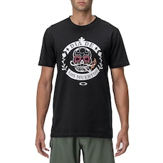Camiseta Oakley Dia de Los Muertos Skull - Masculina