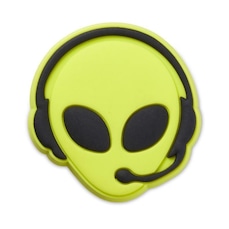 Jibbitz Crocs Alien com Headset Único