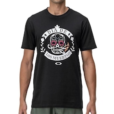 Camiseta Oakley Dia de Los Muertos Skull Graphic Sm24 - Masculina