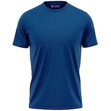 Camisa Térmica Performance Moda Dry Academia Treino Corrida Uv 50+ Lisa Fit Básica - Masculina