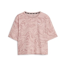 Camiseta Puma Crop Favourite Printed Training - Feminina