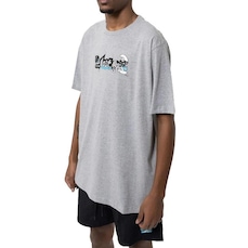 Camiseta Lost + Smurfs Inked - Masculina