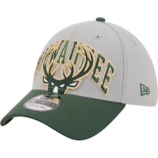 Boné New Era 39Thirty Stretch Fit Milwaukee Bucks Nba Tip-Off 2023 - Fechado - Adulto