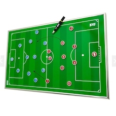Quadro Tático de Parede Magnético Kief Futebol Campo