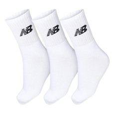 Meia New Balance Lifestyle Basic 35 ao 38 - Pack com 3 Pares - Unissex