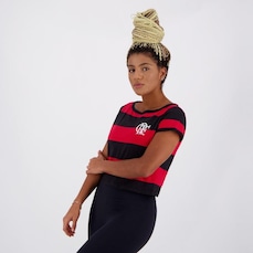 Blusa Cropped do Flamengo Braziline Vibe - Feminina