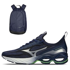 Tênis Mizuno Wave Invictus 4 + Mochila Fun New - Masculino