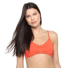 Top Fitness Alto Giro Bodytex Costas Decotada - Feminino