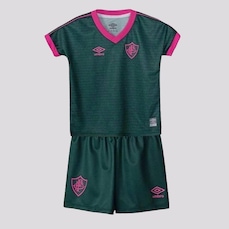 Kit de Futebol do Fluminense III 2023 Umbro - Infantil