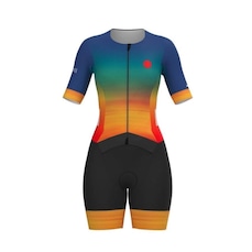Macaquinho Feminino Triathlon Mauro Ribeiro Sunset