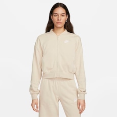 Jaqueta Nike Sportswear Club Fleece - Feminina