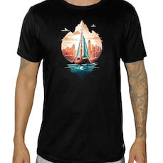 Camiseta WSS Brasil City Sail Horizon Prime - Masculina