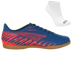 Chuteira Futsal Penalty Bravo Y-3 + 1 Par de Meias - Adulto