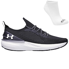 Kit Tênis Under Armour Charged Quicker + Meia - Unissex