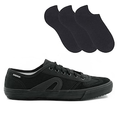 Tênis Rainha Vl 2500 + 3 Pares de Meias Color Sports - Unissex